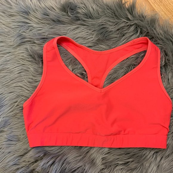 Like New!‎ Lucy Sports Bra, Supportive - Deep Coral - Picture 1 of 12